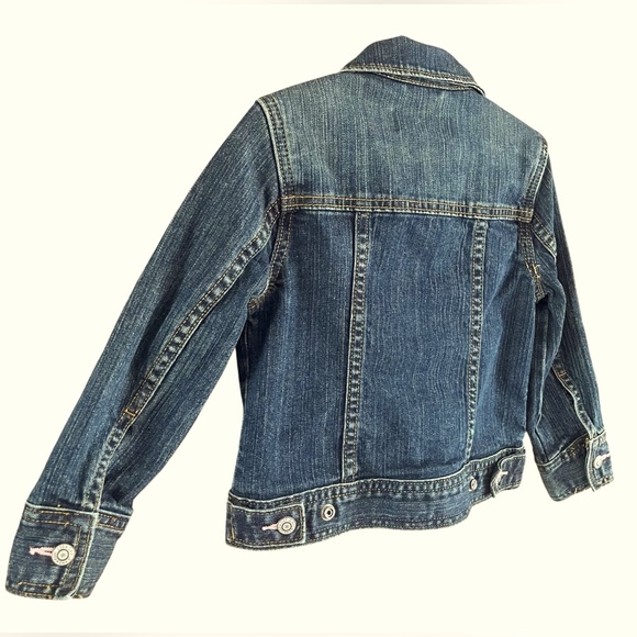 Hostess Pick ☄️ GAP Blue Denim Jean Jacket Classic Style - Picture 8 of 9